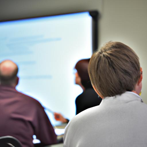 תמונה של עובדים העוסקים בהשתלמות, הממחישה את התועלת הישירה של קרן ההשתלמות.